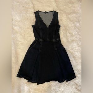 Banana Rep. -Denim dress, dark blue